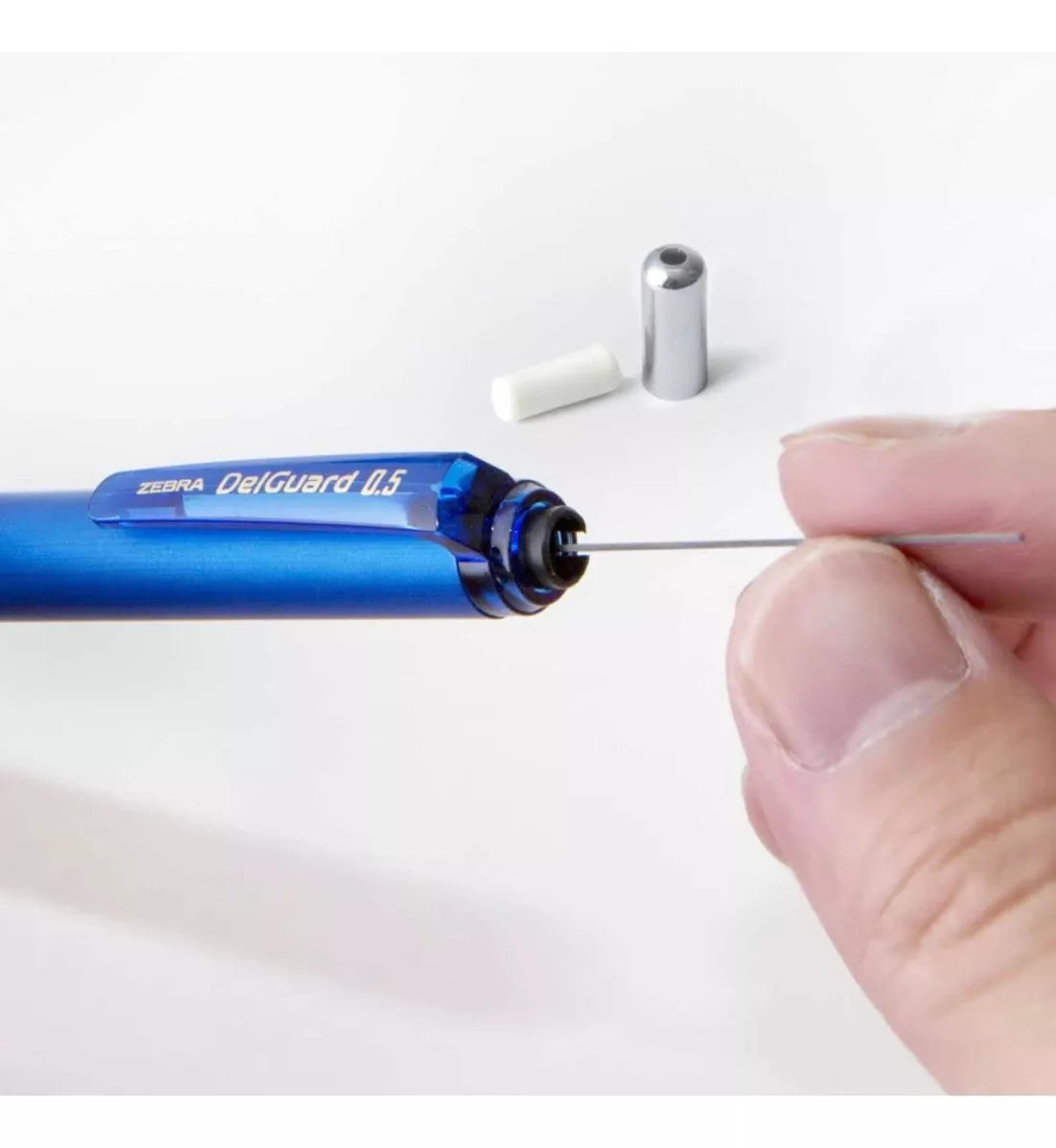 Portaminas Japonés- Zebra Delguard 0.5mm Negro