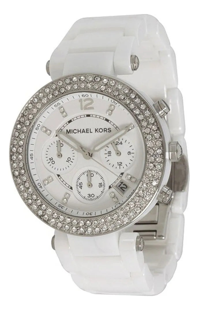 Reloj Michael Kors Parker Mk5848 De Acero Inox. para mujer