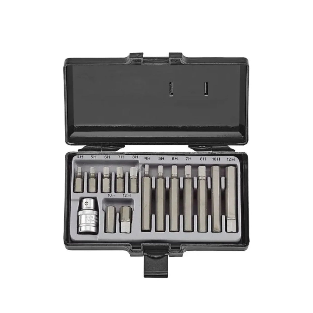 Juego Puntas Allen 1/2 15 Pzas. 4 A 12 Mm. Force 4155