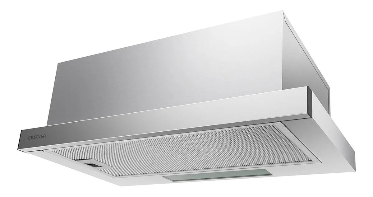 Campana Cocina Telescópica 60cm Color Plateado