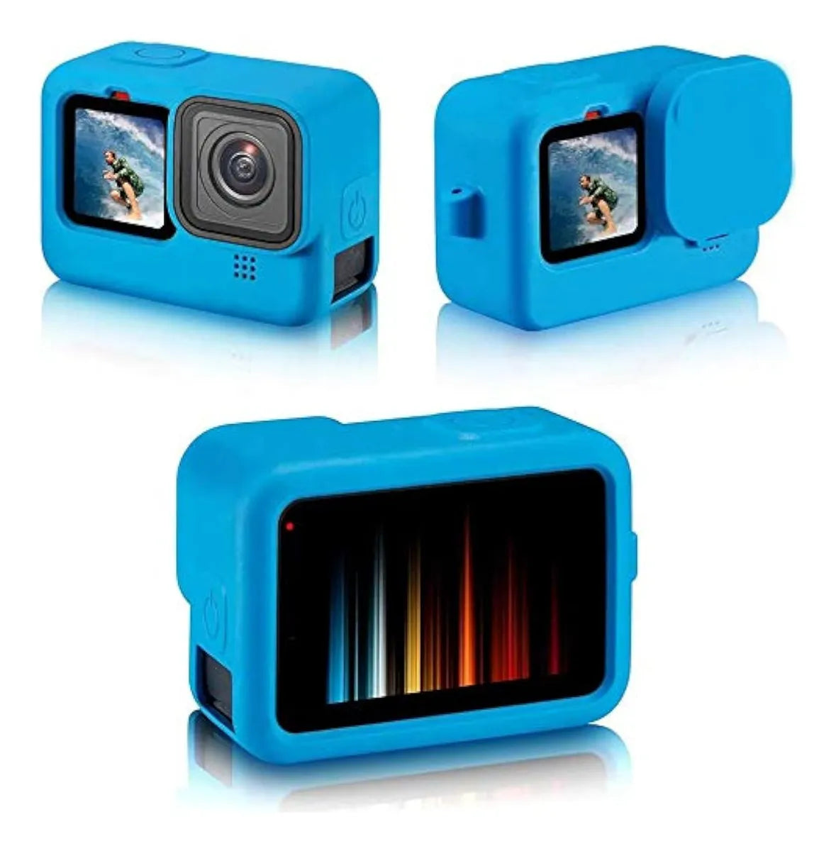 2 piezas: Fundas Protectoras Silicona Para Gopro Hero 9/10/11/12