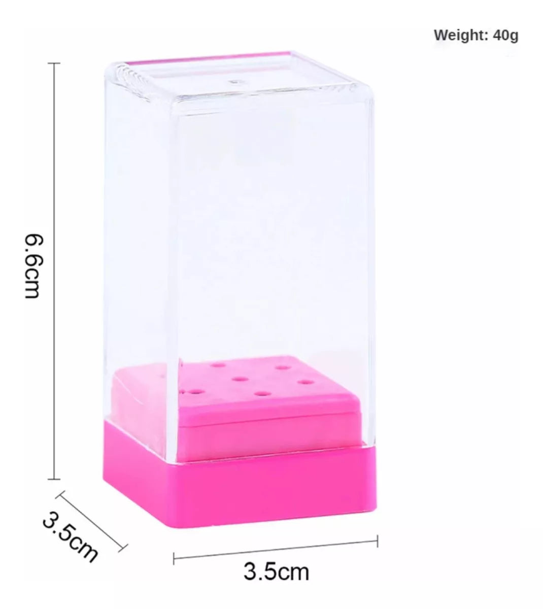 Pack Kit 7 Fresas Cerámica Torno Uñas Manicure Cvl + Caja De 100 Uñas Postizas - Ballerina