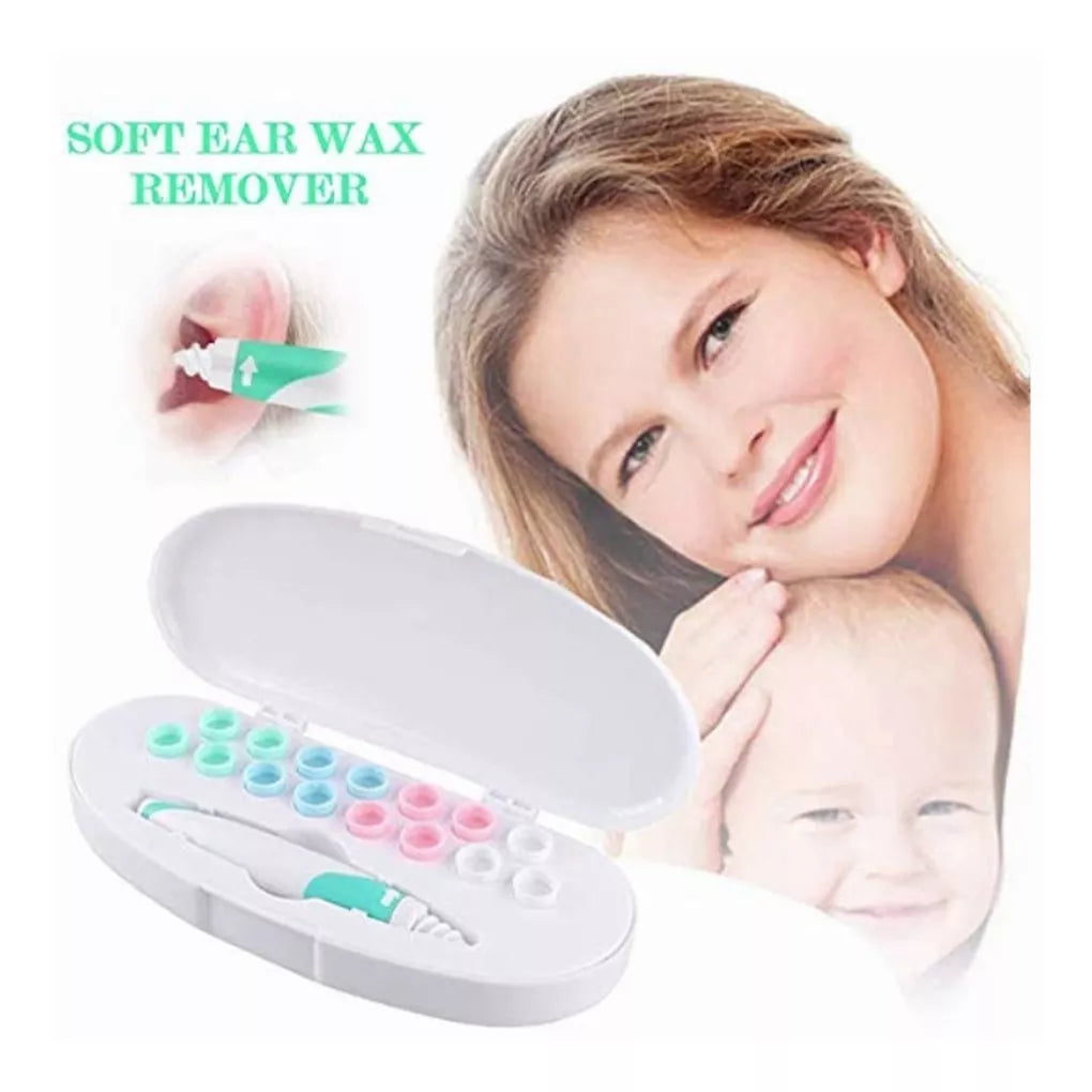 Limpiador De Oídos Removedor De Cerilla Con 16 Punta Espiral