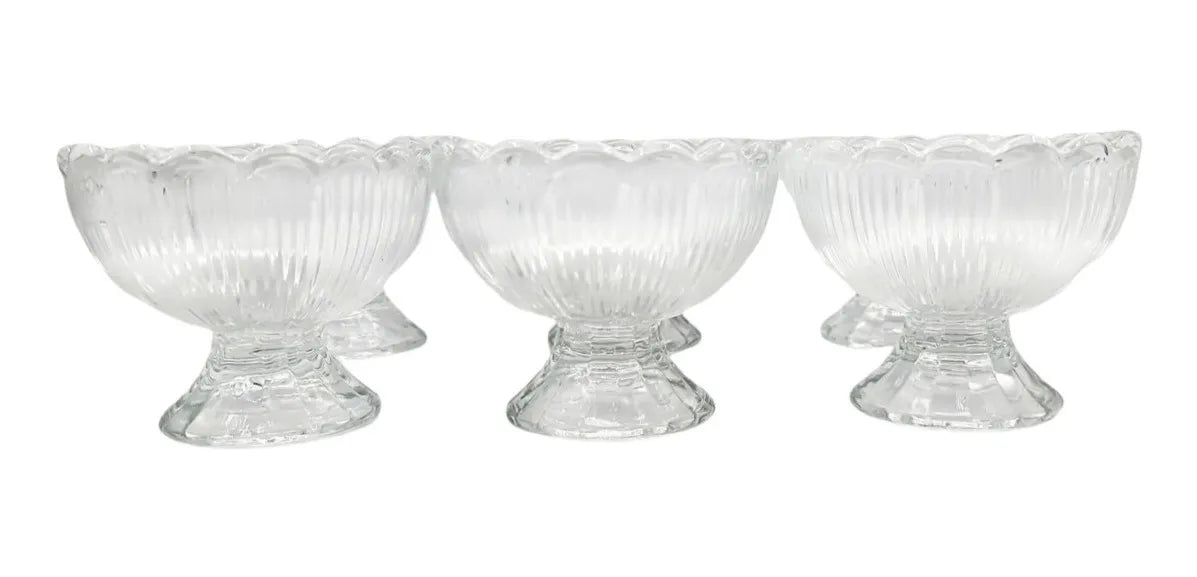 Pocillo Set 6 Pza Para Postre Helado 9x8cm 120ml