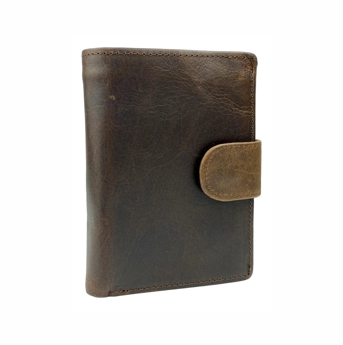 Cartera Billetera Antirrobo Rfid Para Hombre Cuero