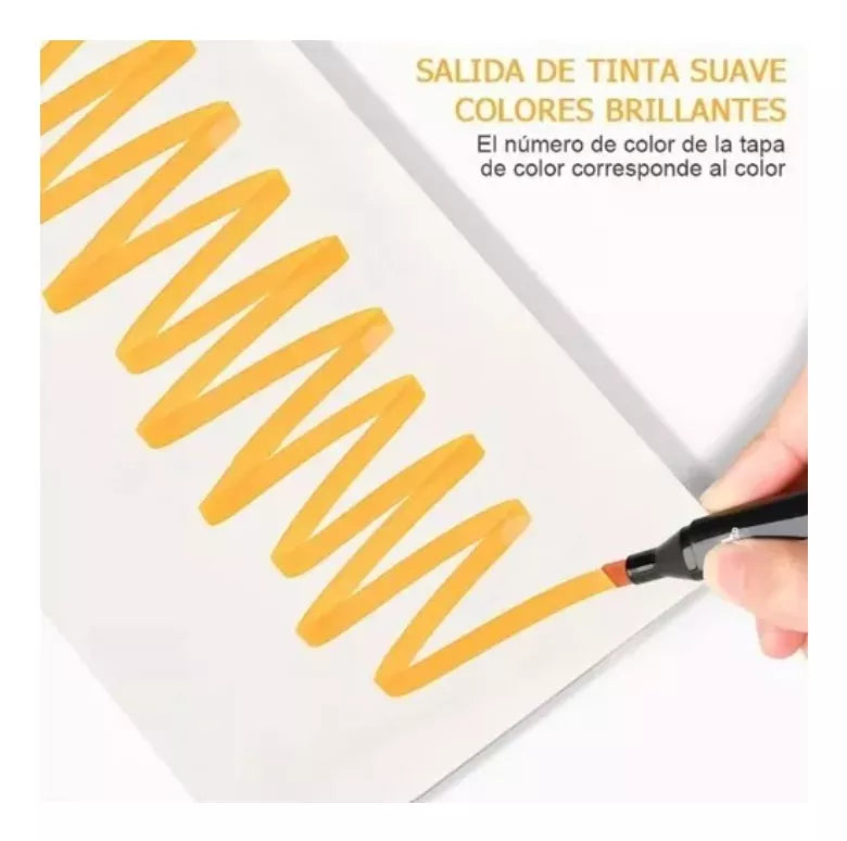 Kit 80 Lápices Marcadores Rotuladores Permanentes
