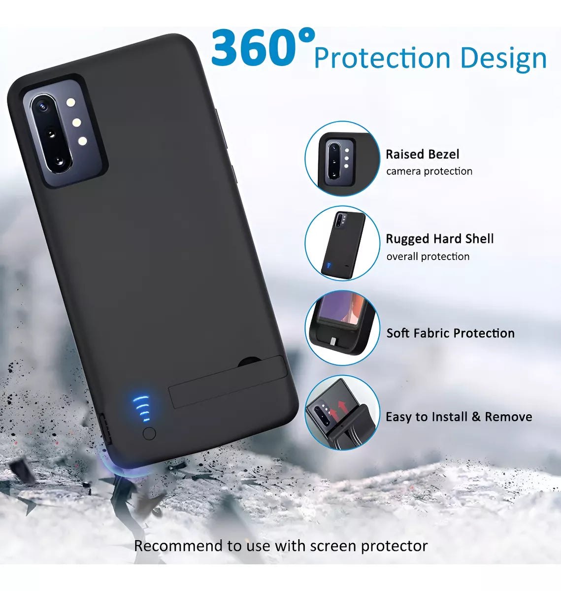 Carcasa Batería Para Samsung Note 20 Ultra