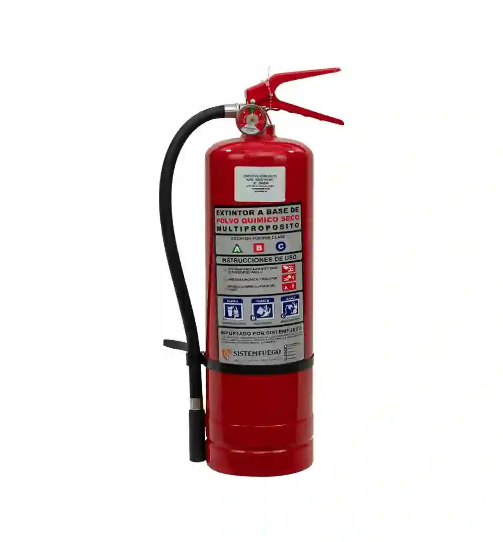 Extintor Polvo Quimico Seco 4kg 75% (abc) Certificado Ds.44