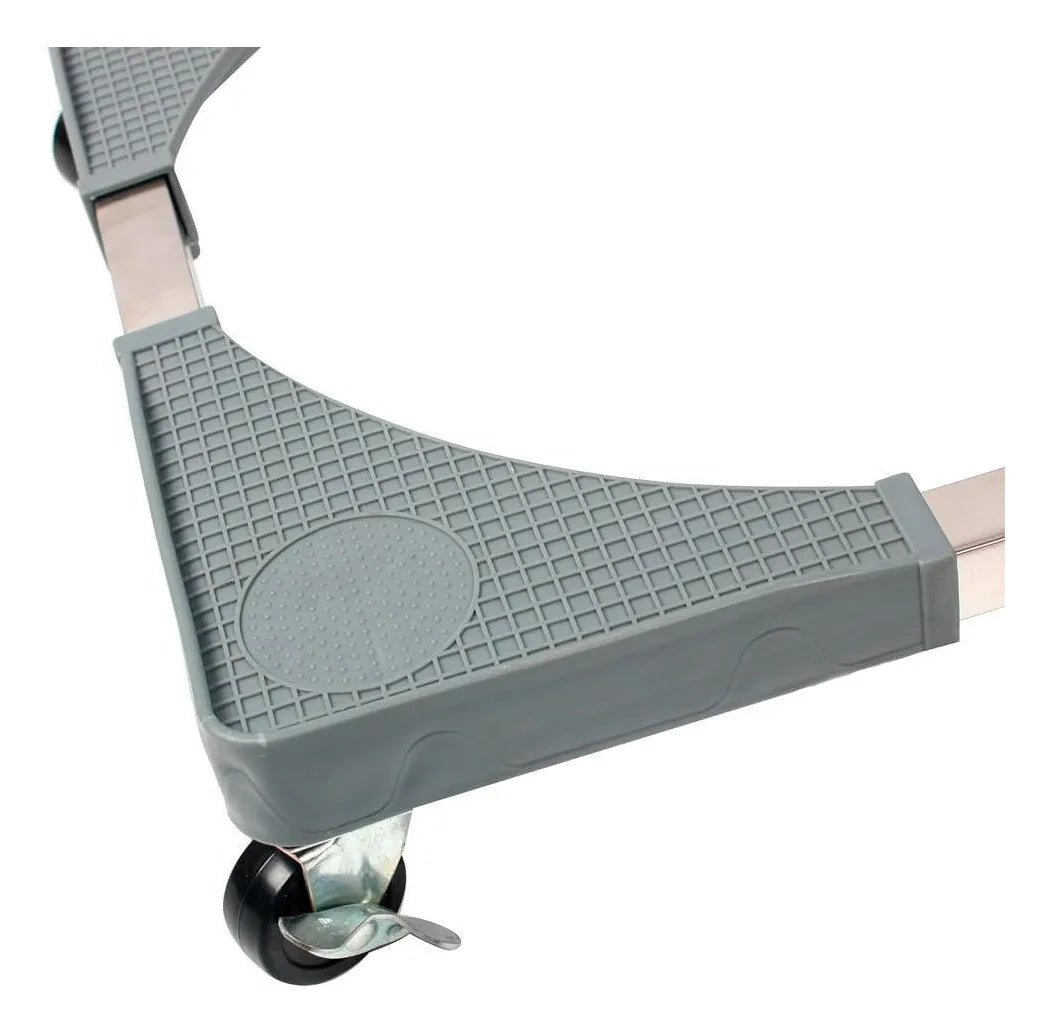 Base Ajustable Multiuso Ruedas Cocina, Refrigerador, Lavadora