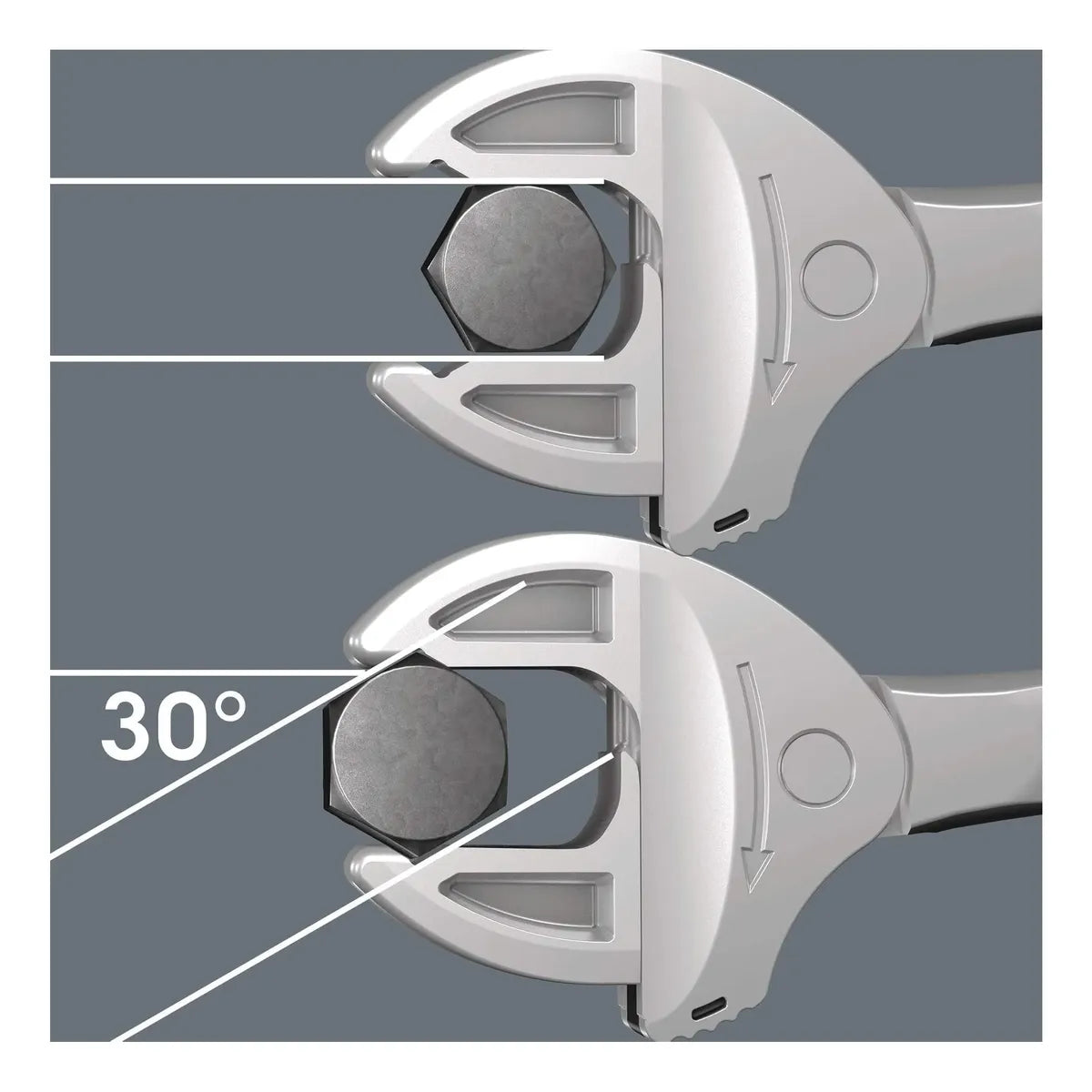 Llave Autoajustable Wera 6004 Joker S 10-13 mm con Carraca – 154 mm