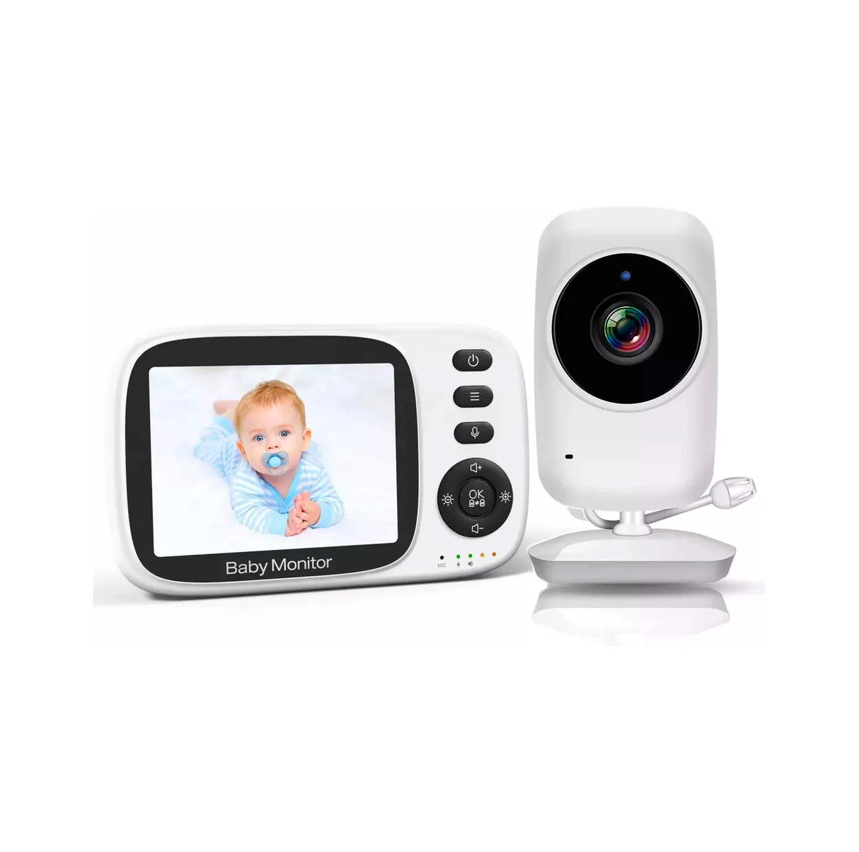 Monitor De Video Para Bebés Con Cámara De Visión Nocturna