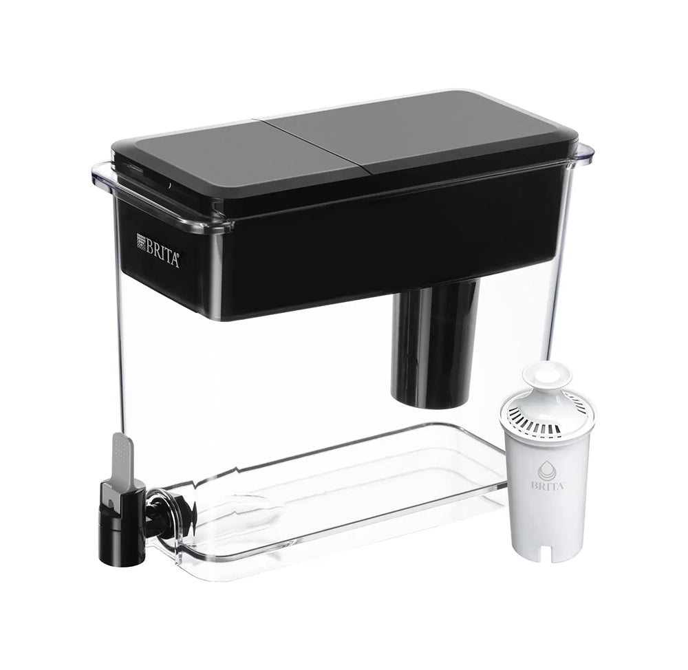 Dispensador de Agua Brita UltraMax 27 Tazas con Filtro Estándar – Negro
