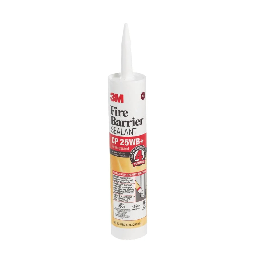 3M Fire Barrier Sealant CP 25WB+ – Sellador Cortafuego Intumescente 300 ml