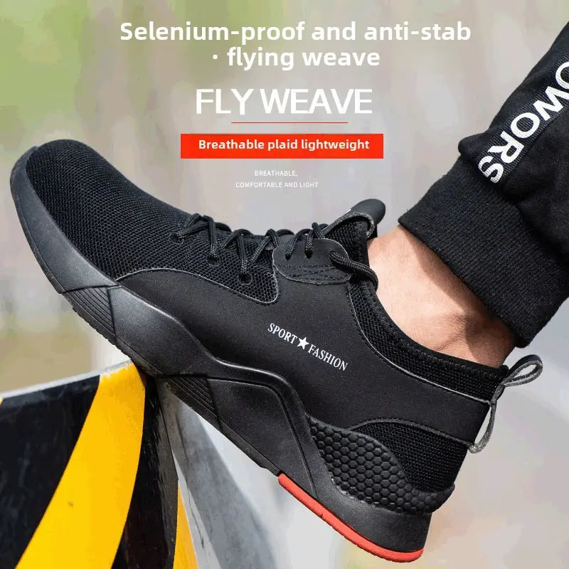 Zapatos de Seguridad Ligeros para Hombre | Puntera de Acero | Antipinchazos