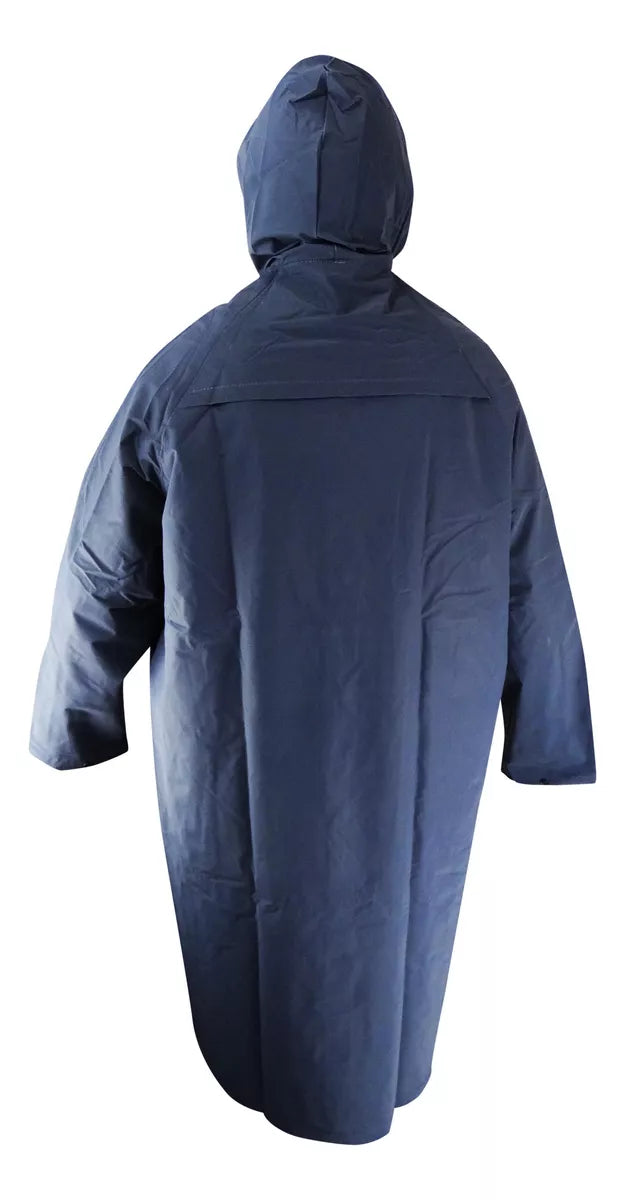 Abrigo Impermeable Skogar Azul Marino