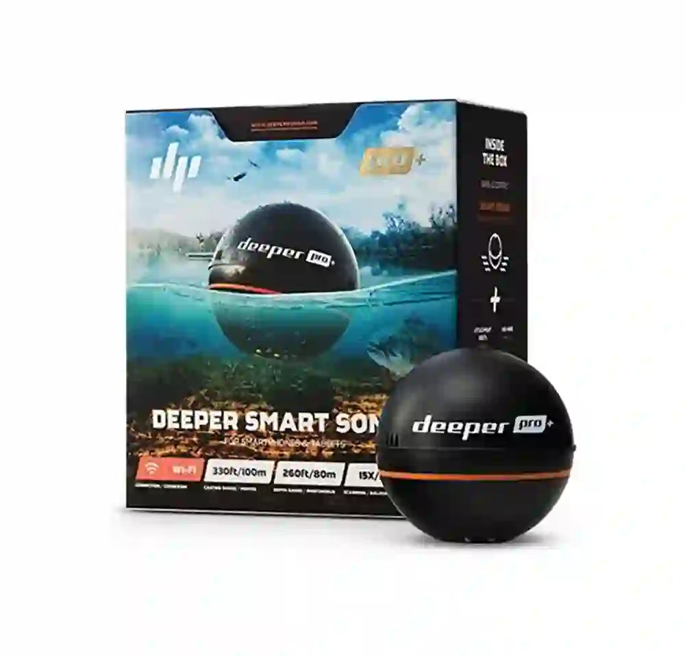 Deeper Smart Sonar Pro+ 2 – Sonar Inteligente Inalámbrico para Pesca