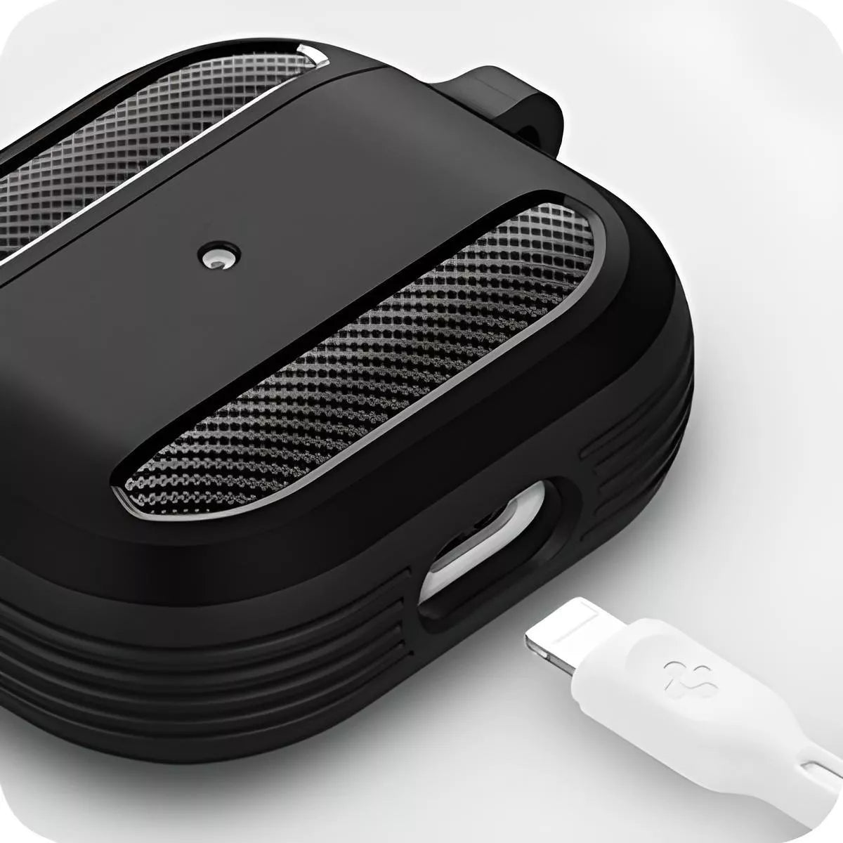 Funda Silicona Rigida Wiwu Para AirPods 3 Gen + 6 Accesorios
