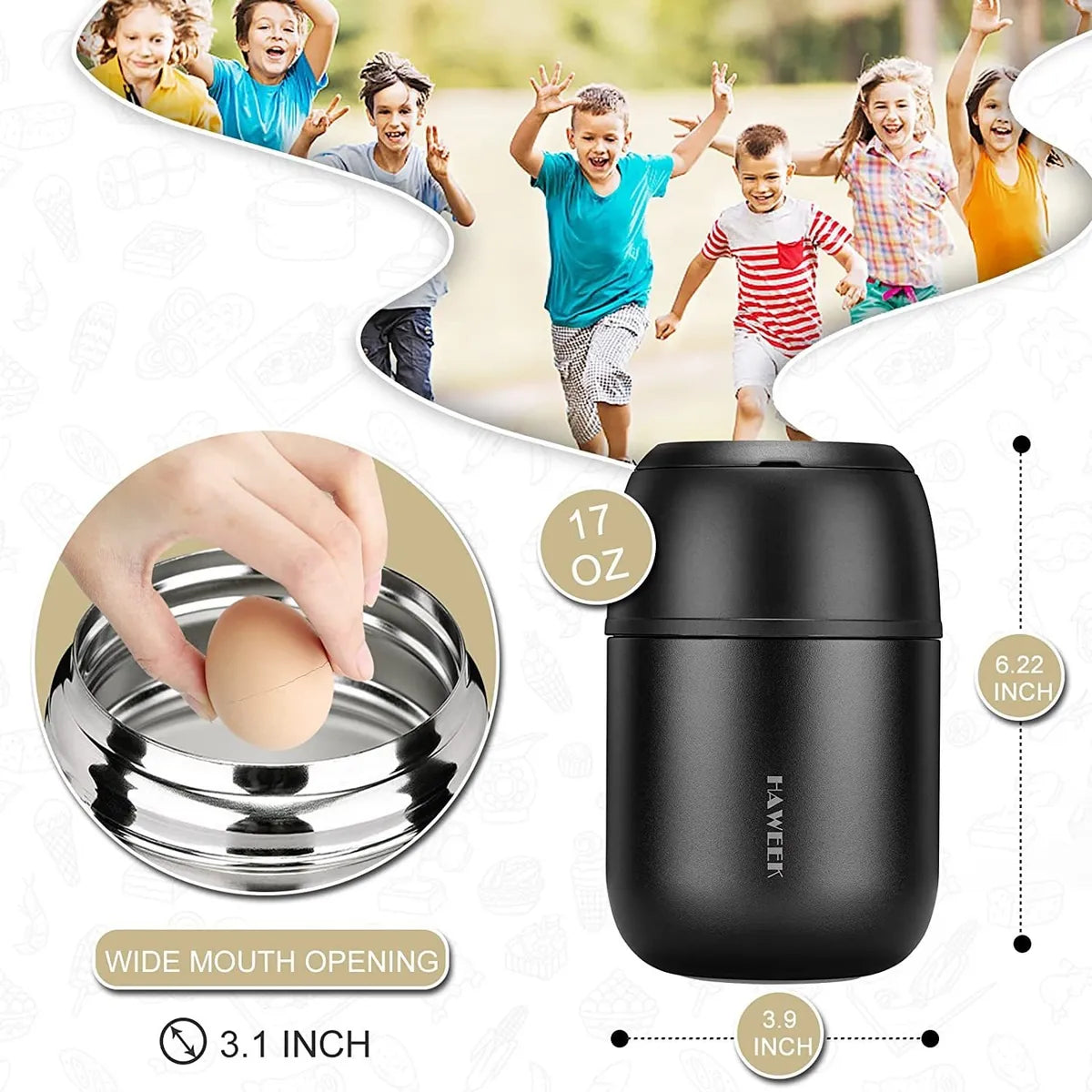 Recipiente Térmico Para Alimentos Haweek, 17 OZ