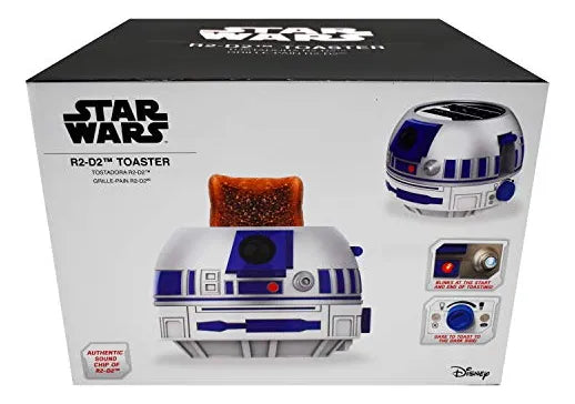 Tostadora de lujo con luces de R2D2 de Star Wars de Uncanny Brands