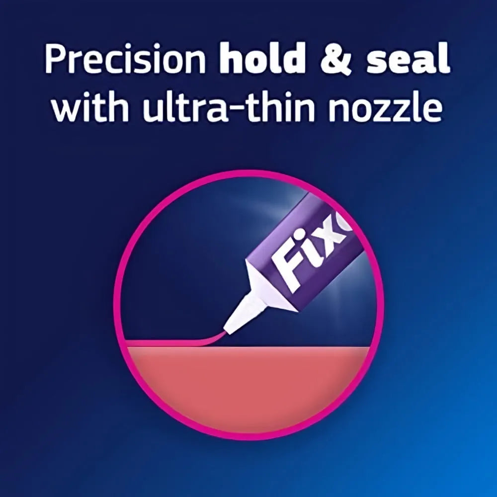 Fixodent Plus Hypoallergenic Denture Adhesive 59 ml – Adhesivo para Prótesis Dentales