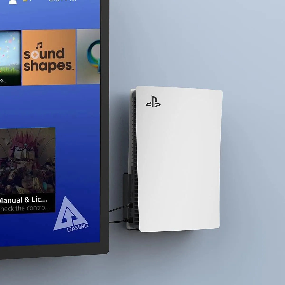 Soporte De Pared Monzlteck Para Ps Playstation 5