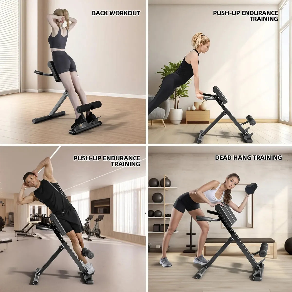Silla Romana Hyperextension Fitks360 SF-BH6629 Ajustable
