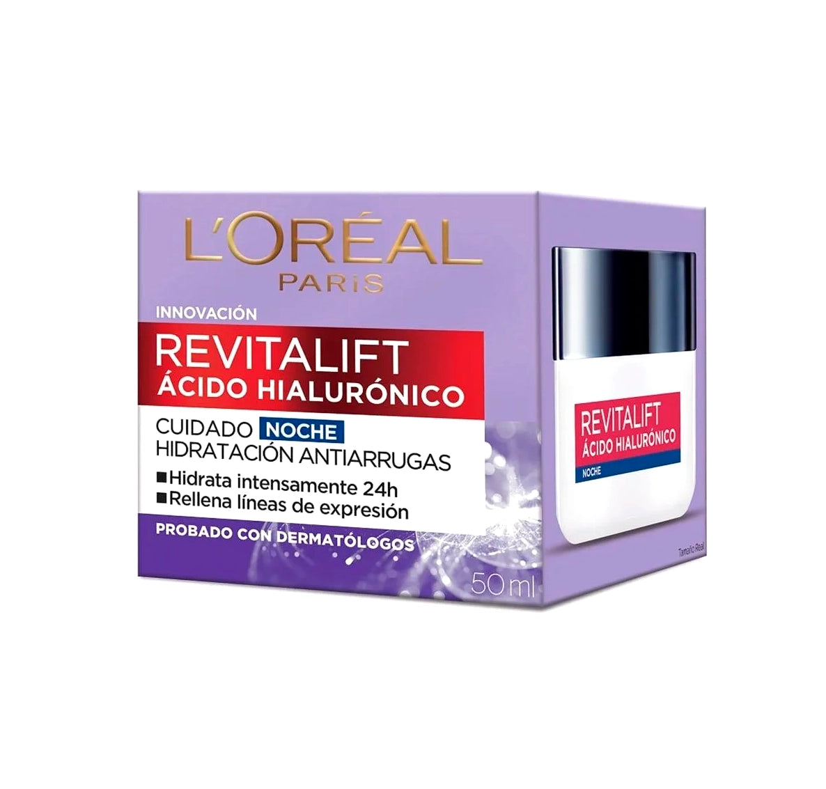 Crema De Noche Anti-arruga Revitalift Ácido Hialurónico 50ml