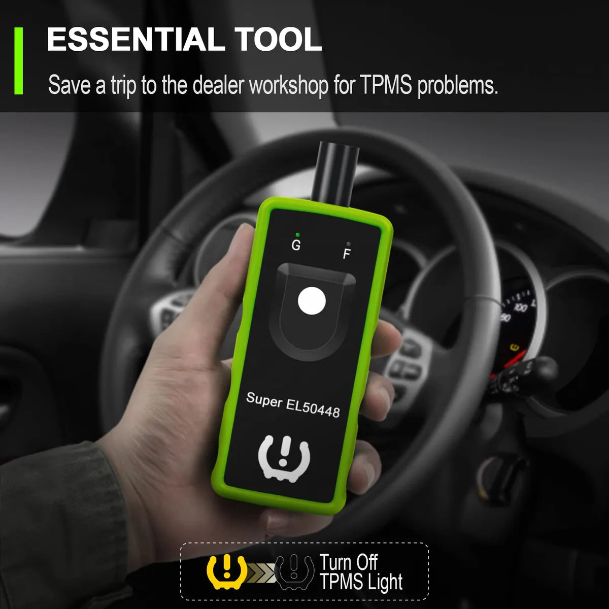 Herramienta De Reaprendizaje Tpms Jdiag Super El50448 para GM y Ford