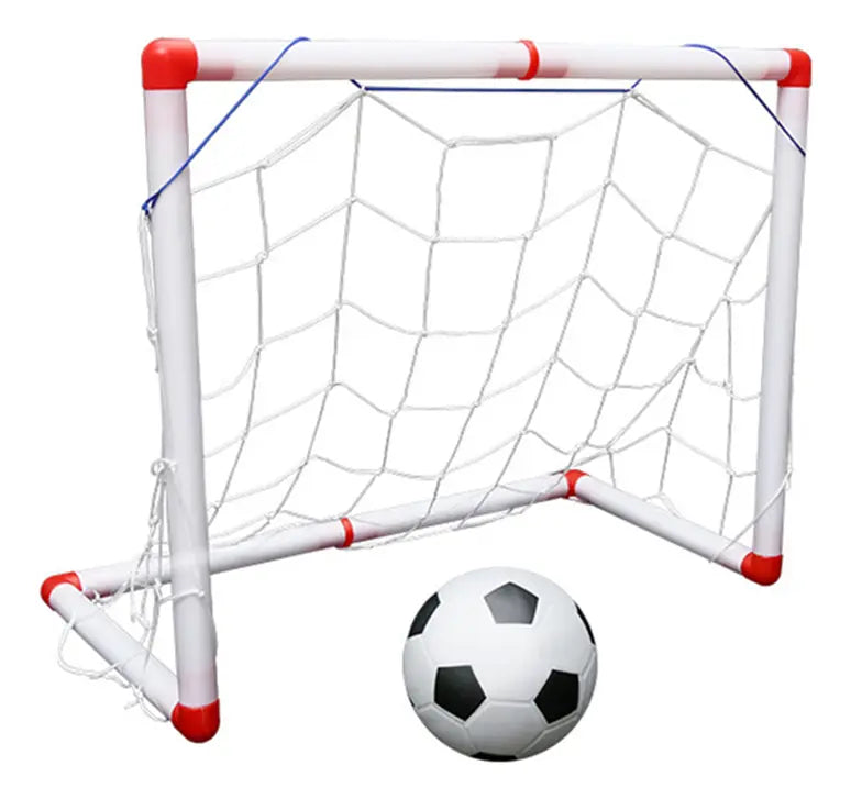 Arco de Fútbol Infantil KPTOYS con Malla, Pelota e Inflador
