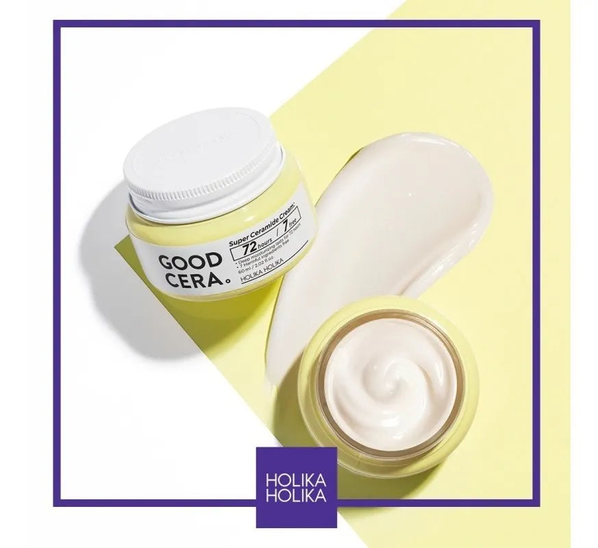 Holika Holika Good Cera Super Ceramide Cream | Crema Hidratante Facial Coreana | 60 ml
