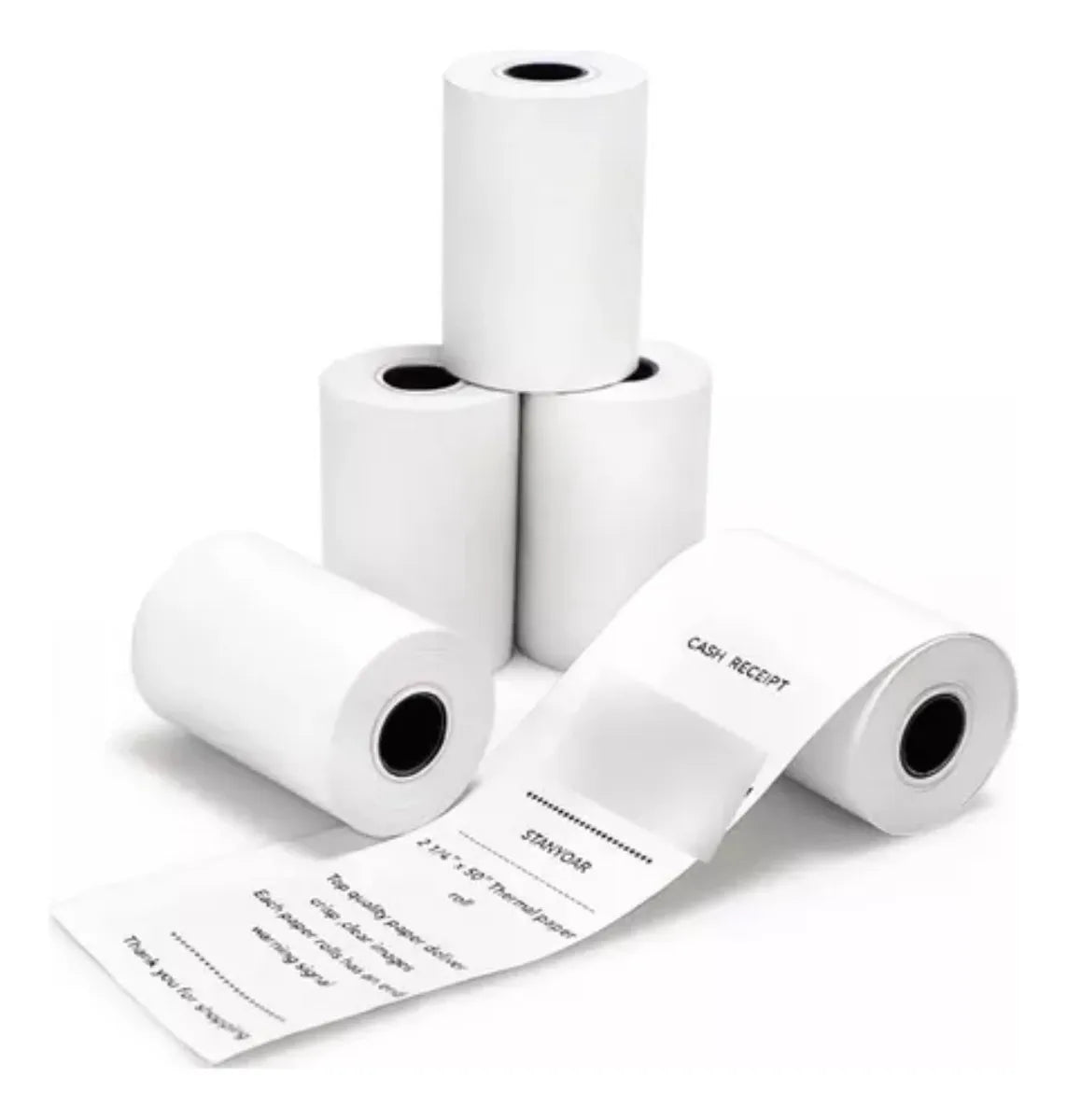 32 Rollos Termicos Rollo Papel Termico Cinta Ter 80mm X 80mm Color Blanco