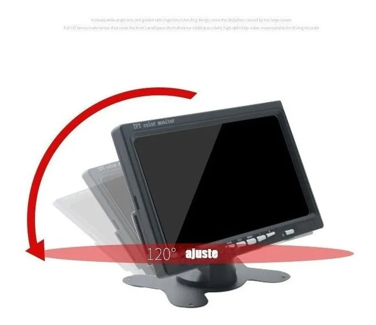 Mini Pantalla Tv Monitor Hd De 7 Pulgadas pantallas de coche portátil