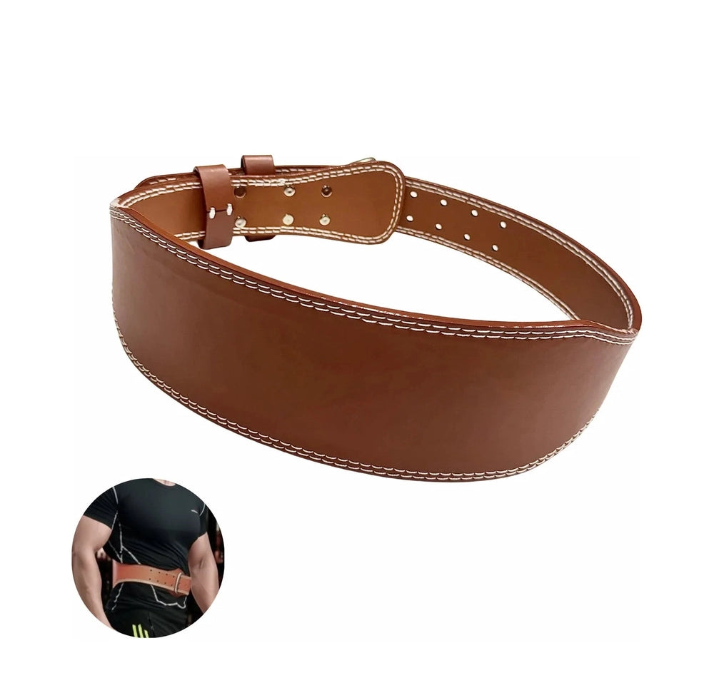 Cinturón De Levantamiento De Pesas café