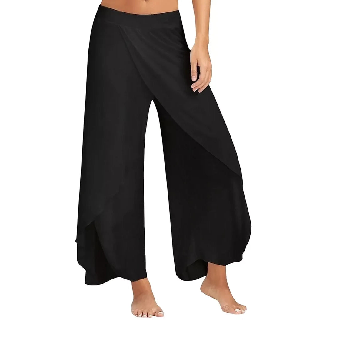 Pantalón Ancho De Pierna Para Mujer