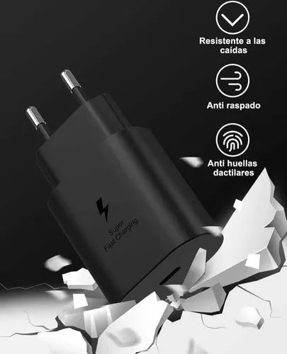 Cargador Para Samsung A30/ A31 /a32 /a33 Carga Rápida 25w