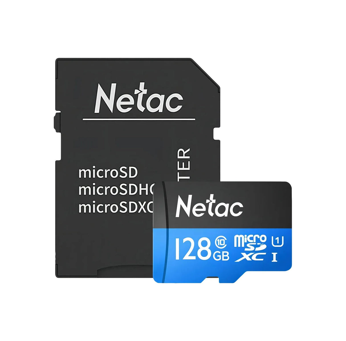 Tarjeta de memoria Micro Sdxc Netac Caspt de 128 GB y 80 Mbps