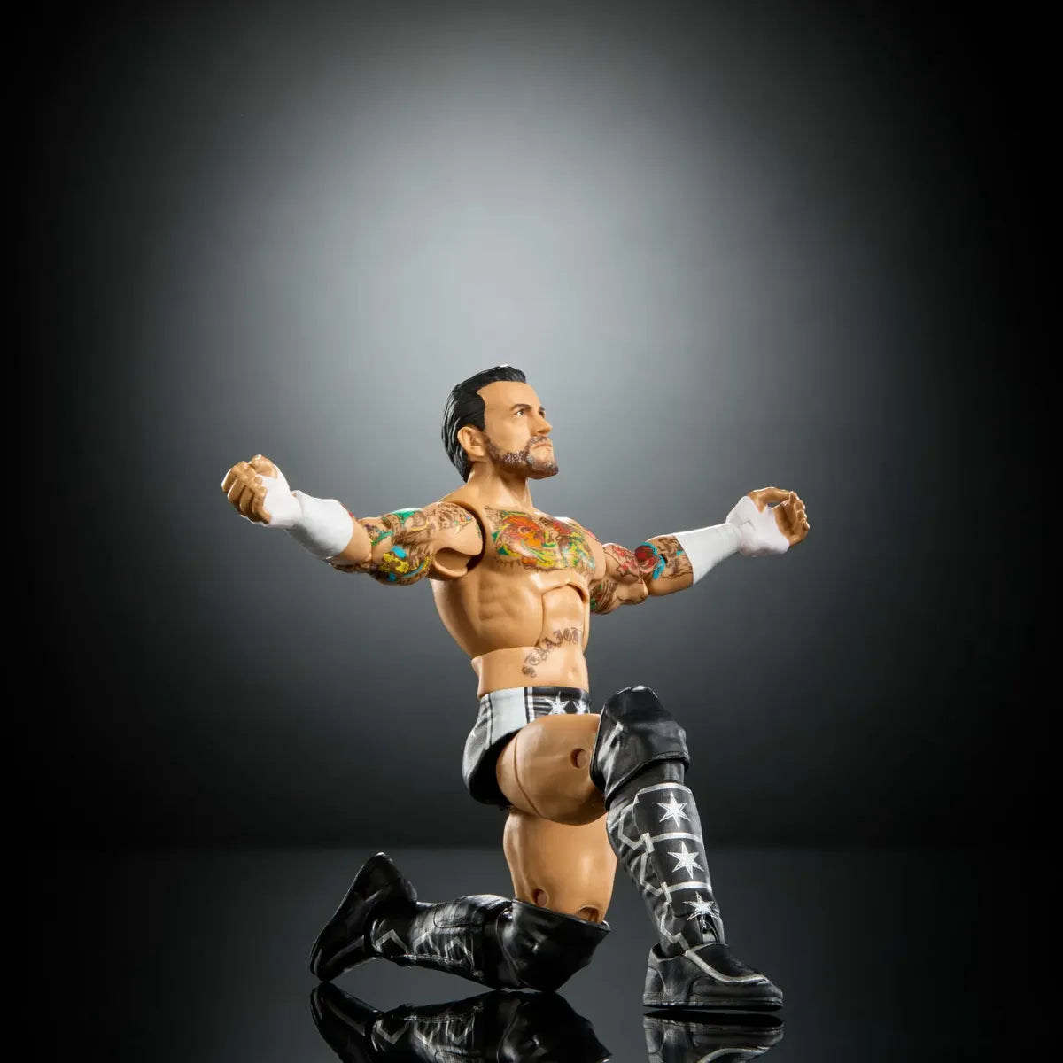 Figura de Acción Mattel WWE Elite CM Punk 15 cm – 25 Articulaciones