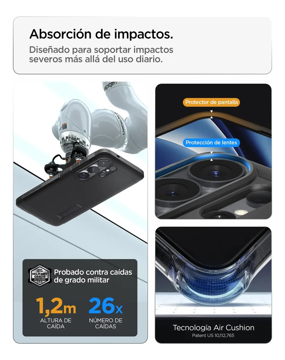 Funda Spigen Tough Armor MagFit para Samsung Galaxy S26 Ultra | Protección Militar con Soporte y MagSafe