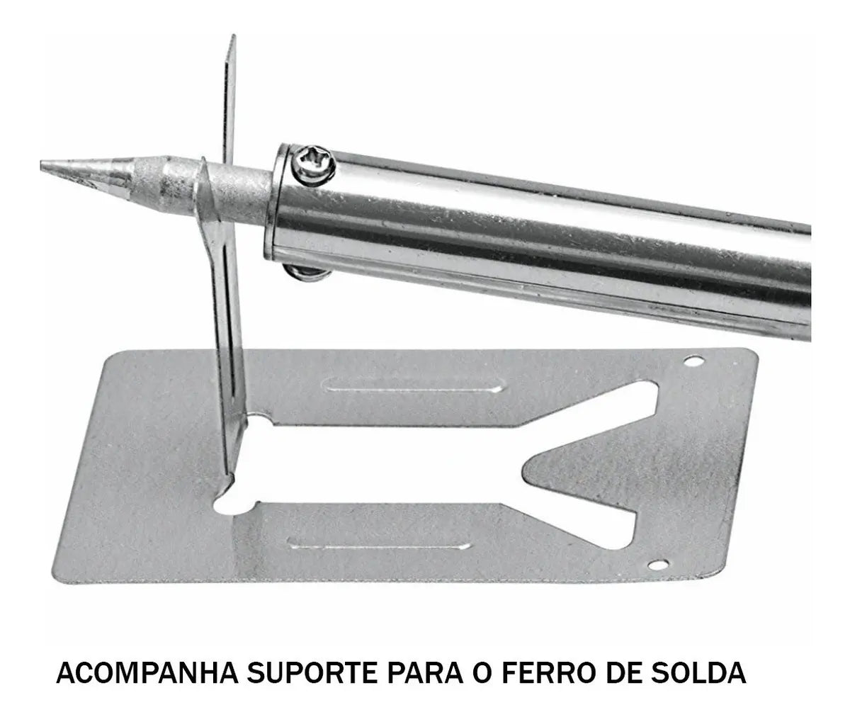 Kit Soldador Profesional De 60w Estaño Pasta De Soldar
