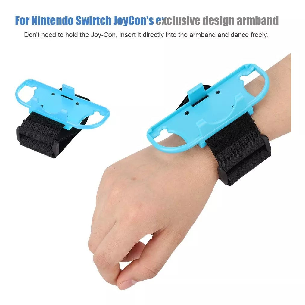 Pulsera Correa Para Nintendo Switch Joy Cons Just Dance 2pzs
