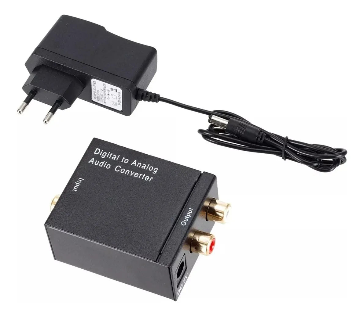 Convertidor De Audio Digital Óptico/coaxial A Análogo Rca