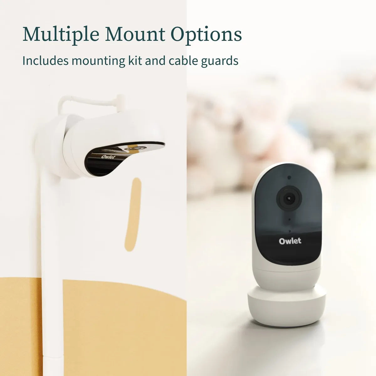 Smart Baby Monitor Camera Owlet Cam 2 W/ Hd Video & Audio