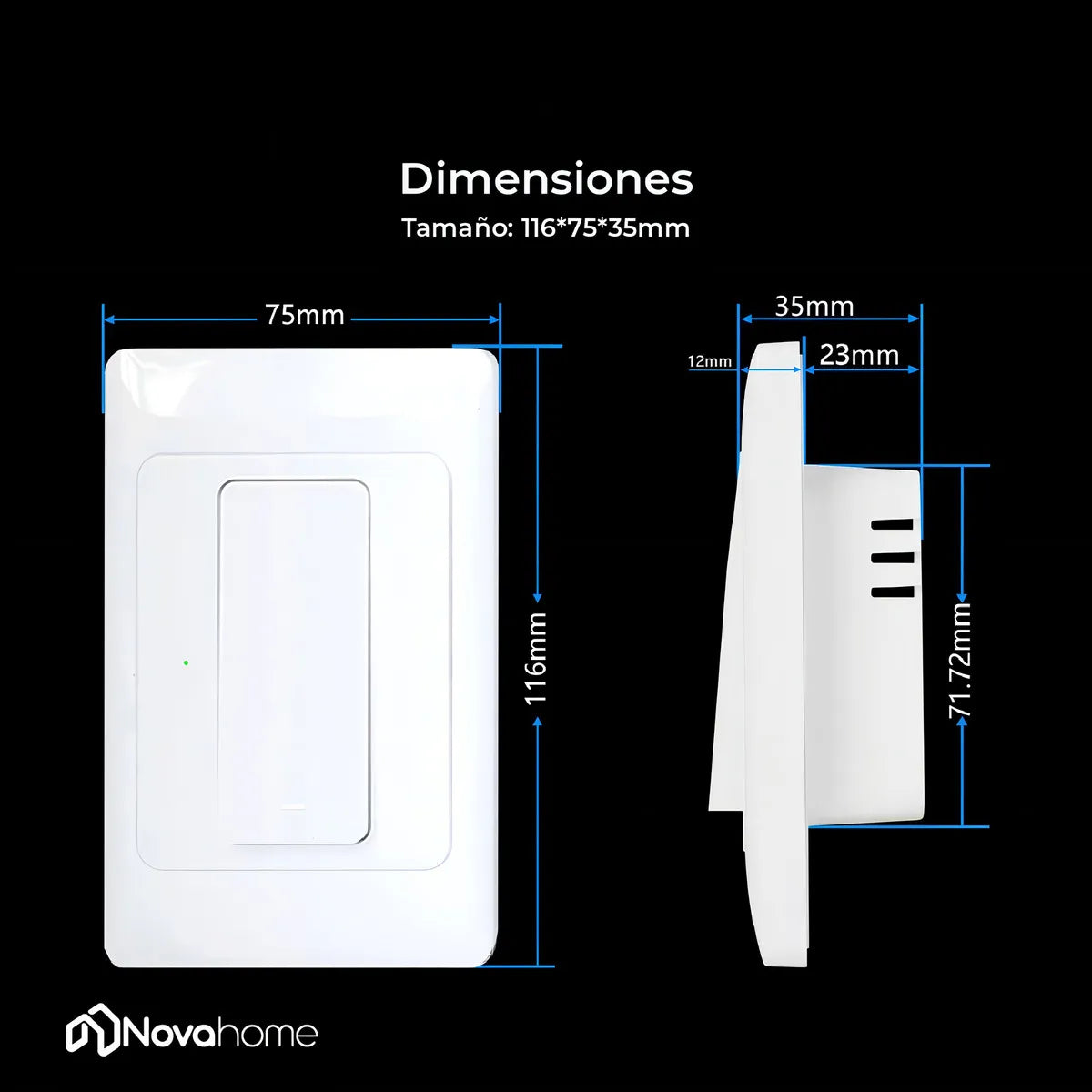 Interruptor Inteligente Smart Switch Wifi Simple