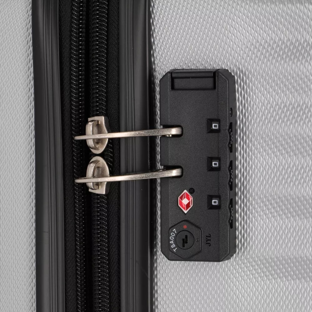 Maleta Saxoline Boden Plateado