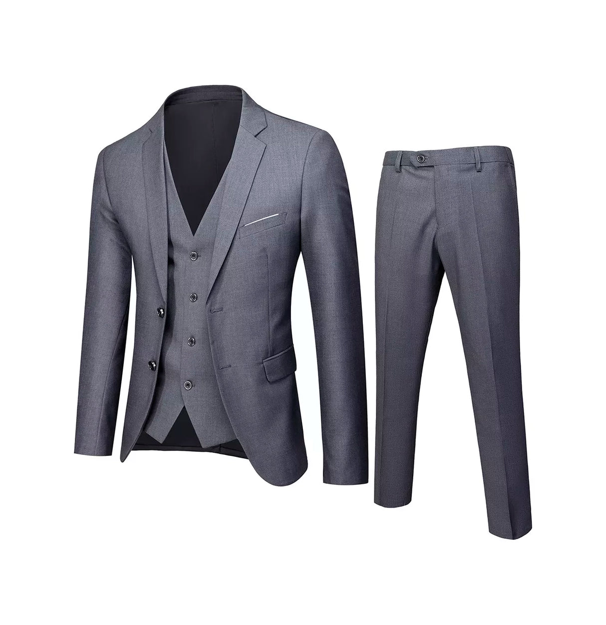 Traje Slim de tres piezas para hombre ideal Fiestas