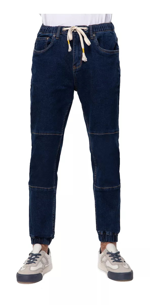 Jeans Jogger Azul Hombre Fashion´s Park
