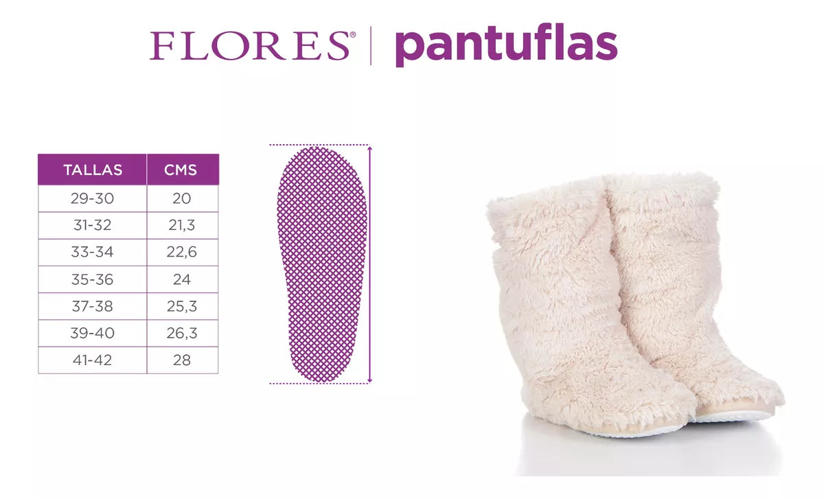 Bota Con Cinta Flores Mujer