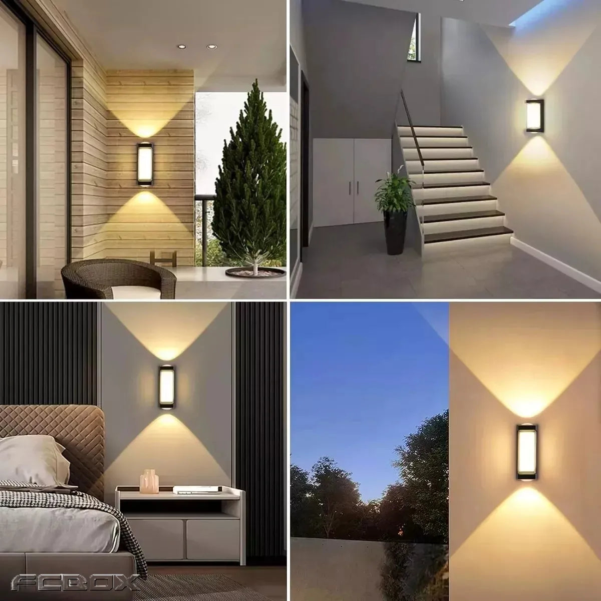 Lámparas De Pared Moderno Led Impermeable Para Exteriores