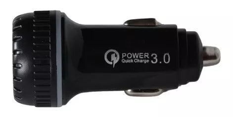 Cargador Auto Doble Dual Usb 12v-32v Carga Rápida 3.0
