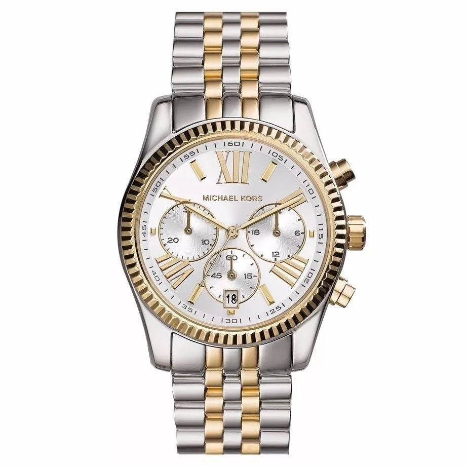 Reloj Michael Kors Clásico Mk5955 De Acero Inox. Para Mujer
